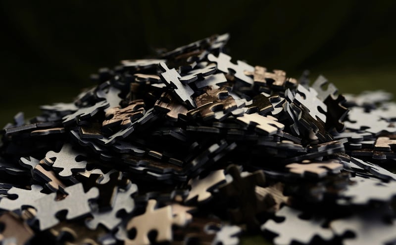Puzzle piece art